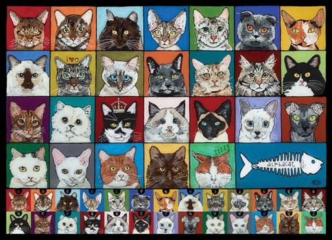 Misc. Alphacats 1000 Piece Jigsaw Book