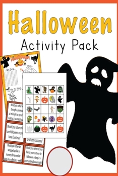 Halloween activity pack: halloween activity pack size 6*9 112 pages