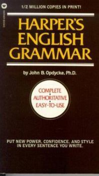 Mass Market Paperback Harper's English Grammar Book