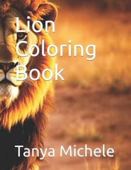 Paperback Lion Coloring Book