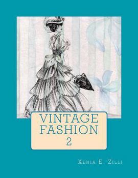 Paperback Vintage Fashion: Colouring Book 2 Book