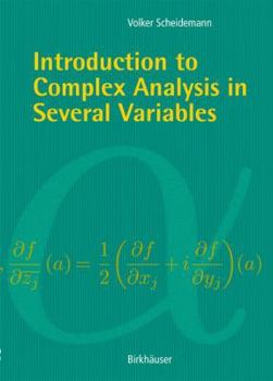 Paperback Introduction to Complex Analysis in Several Variables Book