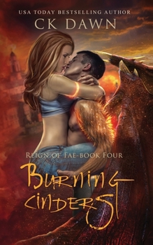 Paperback Burning Cinders: A Paranormal Dystopian Romance Book