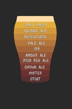 Paperback Craft Beer Notebook - Beer Brewer Journal Planner: Ipa Beer Microbrewing Organizer For Men Women Blank Book