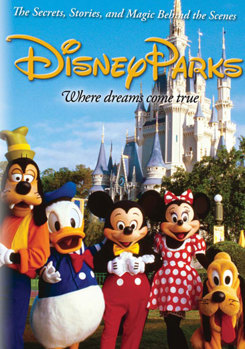 DVD Disney Parks: The Secrets, Stories & Magic Behind The Scenes Book