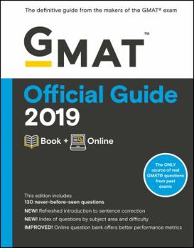 Paperback GMAT Official Guide 2019: Book + Online Book