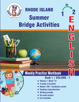 Paperback GRADE 1 TO 2 : SOUTH CAROLINA Summer English Bridge Activities Book