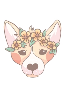 Hippie Dog Notebook: Graph Paper Journal 6x9 - 120 Pages