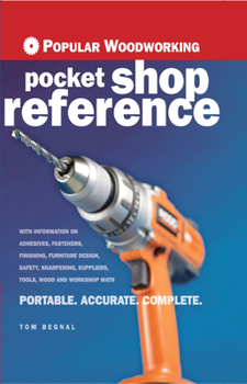 Spiral-bound Popular Woodworking Pocket Shop Reference Book