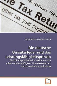 Die deutsche Umsatzsteuer und das Leistungsfähigkeitsprinzip