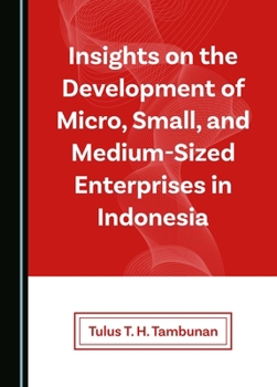 Hardcover Insights on the Development of Micro, Small, and Medium-Sized Enterprises in Indonesia Book