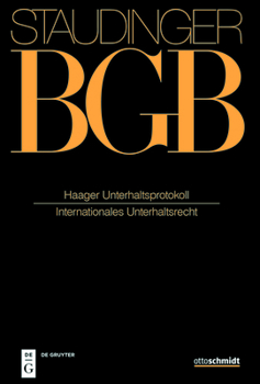 Hardcover Haager Unterhaltsprotokoll: (Internationales Unterhaltsrecht) [German] Book