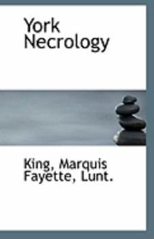 Paperback York Necrology Book