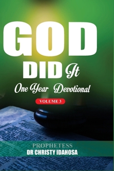 Paperback GOD DID IT 2025: One Year Devotional (GOD DID IT: 365 Daily Devotionals) Book