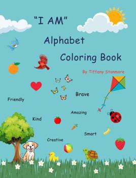 Paperback "I Am" Alphabet Coloring Book