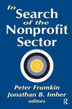 Hardcover In Search of the Nonprofit Sector Book