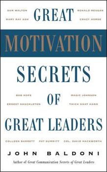 Hardcover Great Motivation Secrets of Great Leaders Book