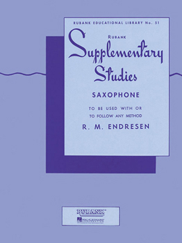 Paperback Supplementary Studies: Saxophone Book