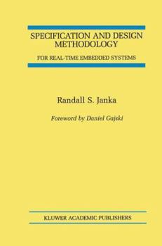 Paperback Specification and Design Methodology for Real-Time Embedded Systems Book