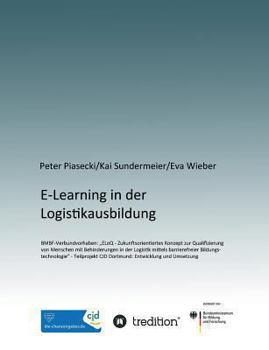 Paperback E-Learning in der Logistikausbildung [German] Book