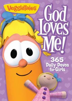 Paperback God Loves Me!: 365 Daily Devos for Girls Book