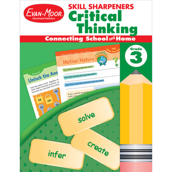 Paperback Skill Sharpeners: Critical Thinking Grade 3 Book