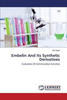 Paperback Embelin And Its Synthetic Derivatives Book