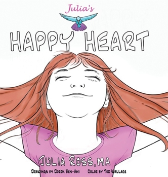 Hardcover Julia's Happy Heart Book