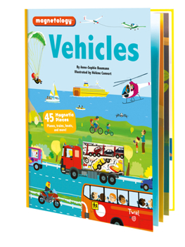 Hardcover Magnetology: Vehicles Book