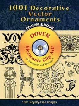 Paperback 922 Decorative Vector Ornaments [With CDROM] Book