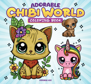 Paperback Adorable Chibi World Coloring Book