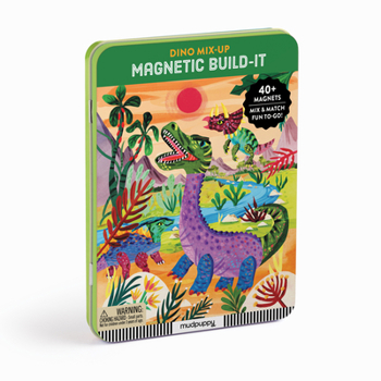 Misc. Dino Mix-Up Magnetic Build-It Book