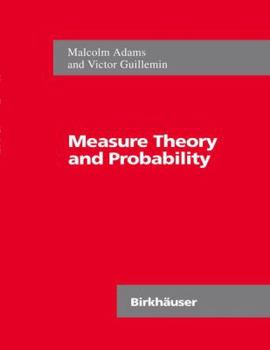 Hardcover Measure Theory and Probability Book