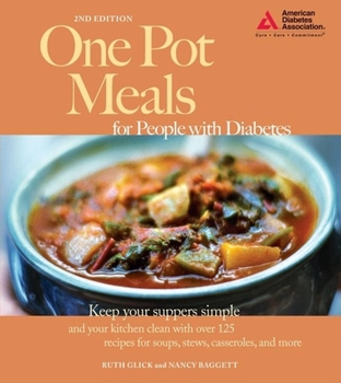 Paperback One Pot Meals for People with Diabetes Book