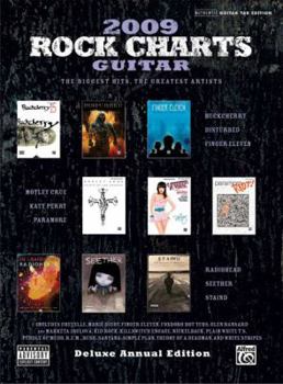 Paperback Rock Charts Guitar 2009: The Biggest Hits -- The Greatest Artists Book