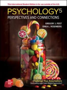 Paperback Psychology: Perspectives and Connections ISE Book