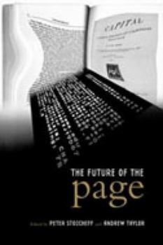 The Future of the Page (Studies in Book and Print Culture) - Book  of the Studies in Book and Print Culture