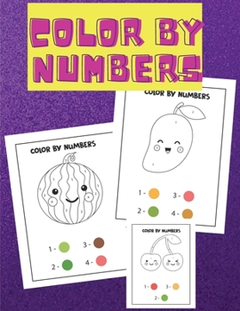Paperback color by numbers [Large Print] Book
