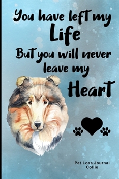 Pet Loss Journal Collie: Guided Prompt Keepsake Workbook