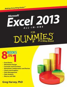 Paperback Microsoft Excel 2013 All-In-One for Dummies Book