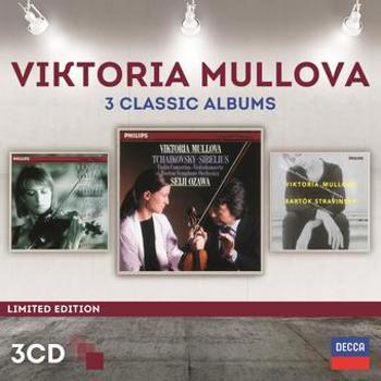 Music - CD Viktoria Mullova - Three Classic Albums (3 CD) Book