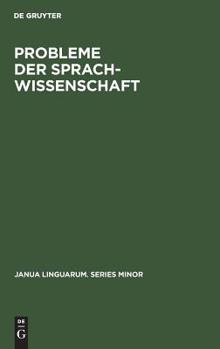 Hardcover Probleme der Sprachwissenschaft [German] Book