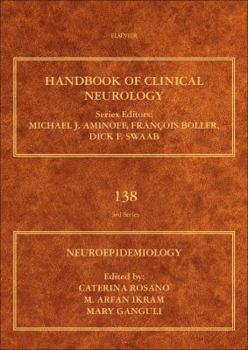 Hardcover Neuroepidemiology: Volume 138 Book