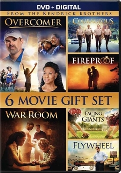 DVD Courageous / Facing Giants / Fireproof / Overcomer / Flywheel / War Room Book