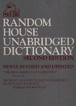 Hardcover Random House Unabridged Dictionary Book