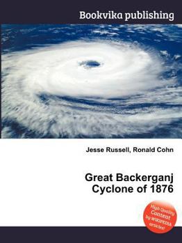 Paperback Great Backerganj Cyclone of 1876 Book