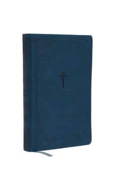 Imitation Leather Nrsv, Catholic Bible, Gift Edition, Leathersoft, Teal, Comfort Print: Holy Bible Book