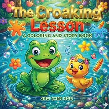 The Croaking Lesson: A Kids Story and Coloring Book About Using a Quiet Voice and Caring for Friends (ColorMe Story Series)
