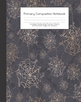 Primary Composition Notebook: Halloween Zombie Kids |Grades K-2 | Handwriting Practice Paper|Primary Ruled With Dotted Midline | 100 Pgs 50 Sheets | ... Girls | Elementary | Teacher | School | Gift