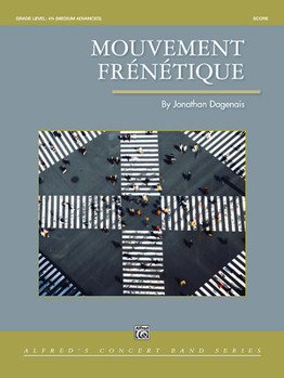 Paperback Mouvement Frénétique: Conductor Score Book